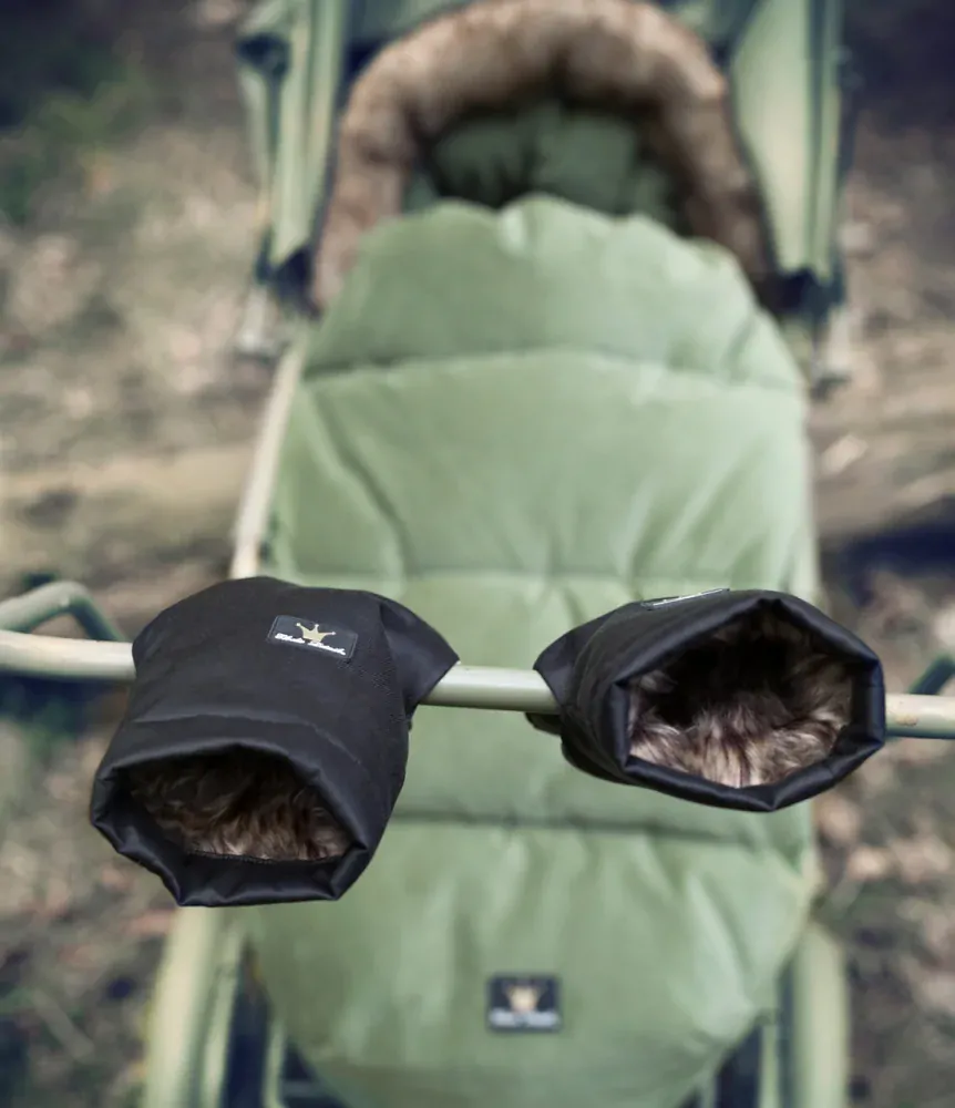 Rukavice na kočárek Elodie Details Black Edition