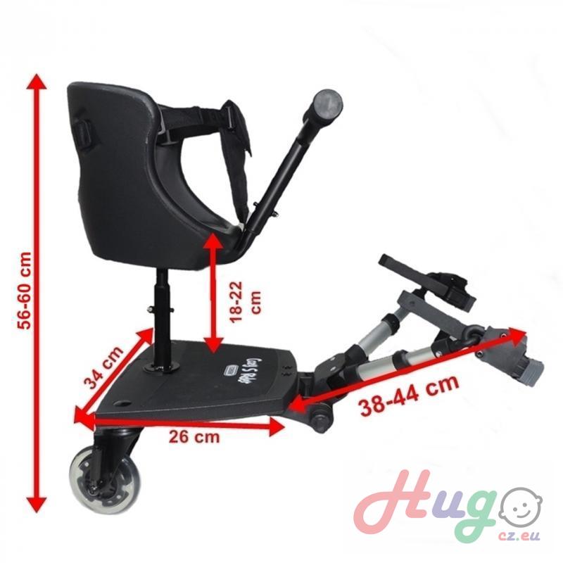 EICHHORN Cozy S Rider se sedátkem a řidítky