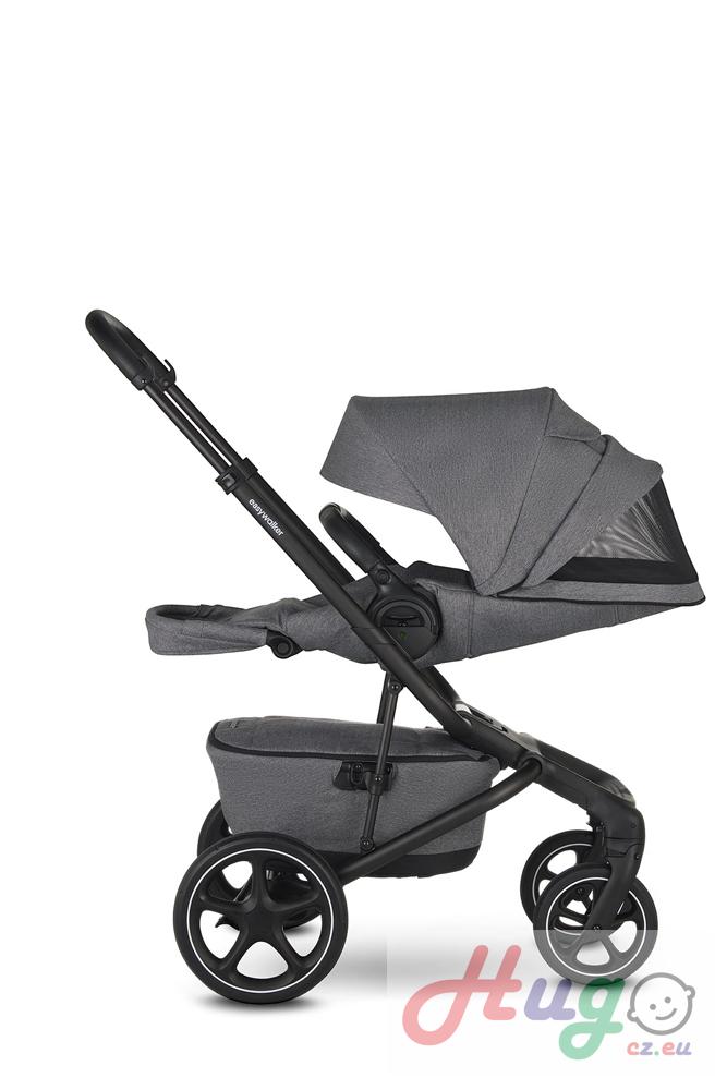 EASYWALKER Set 3XL kočárek Jimmey s příslušenstvím, Iris Grey
