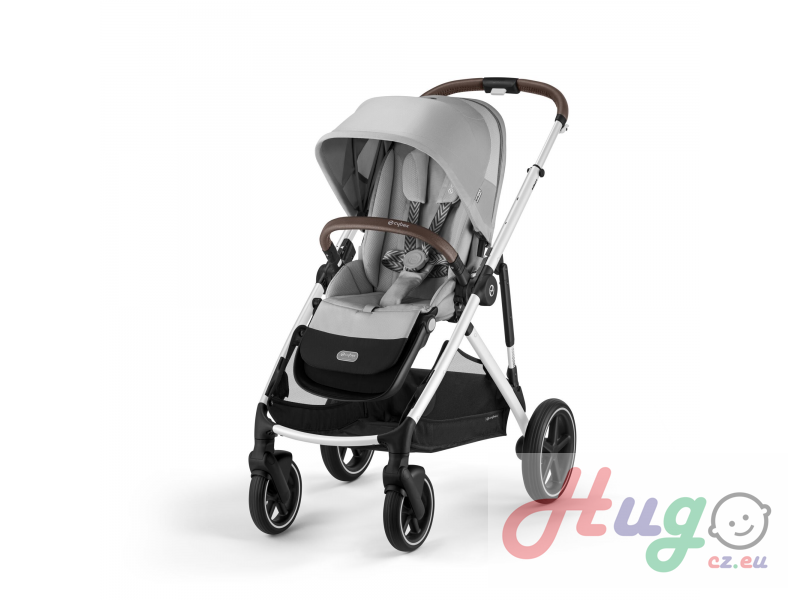 CYBEX Gazelle S SILVER,Lava Grey/Mid Grey