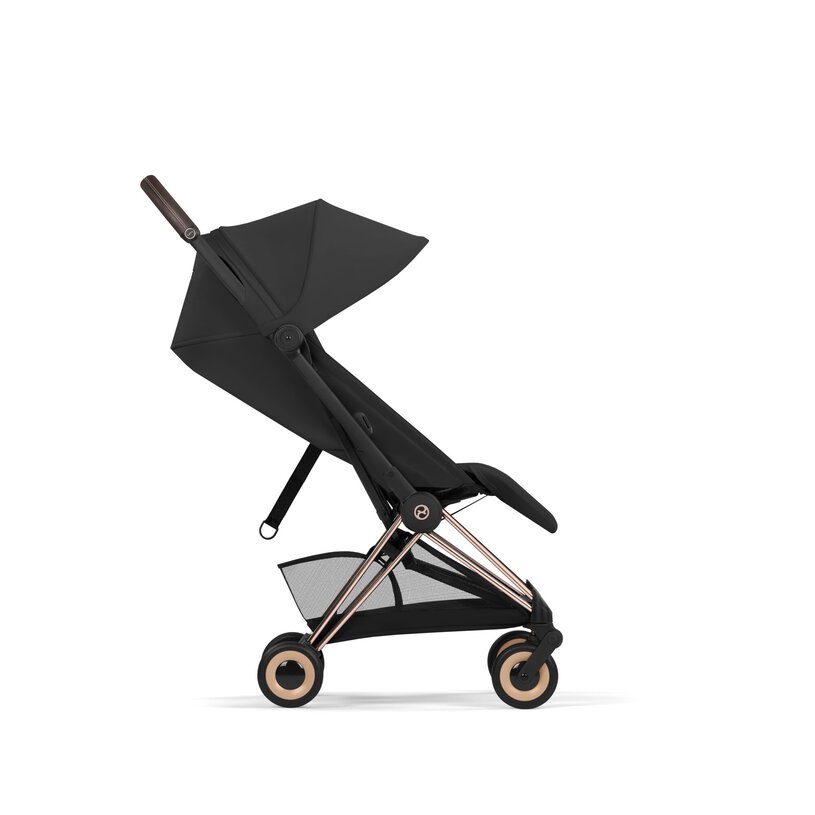 CYBEX Coya 2026, Sepia Black Rosegold Frame
