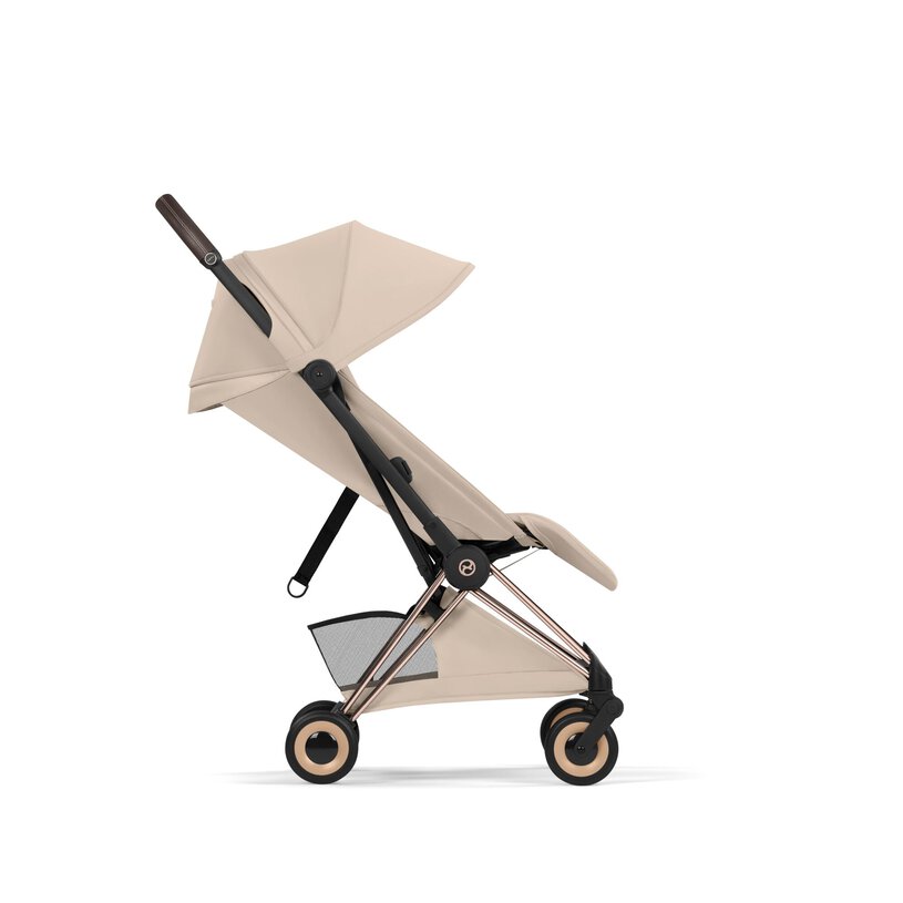 CYBEX Coya- Style Collection 2026, Cozy Beige Rosegold Frame