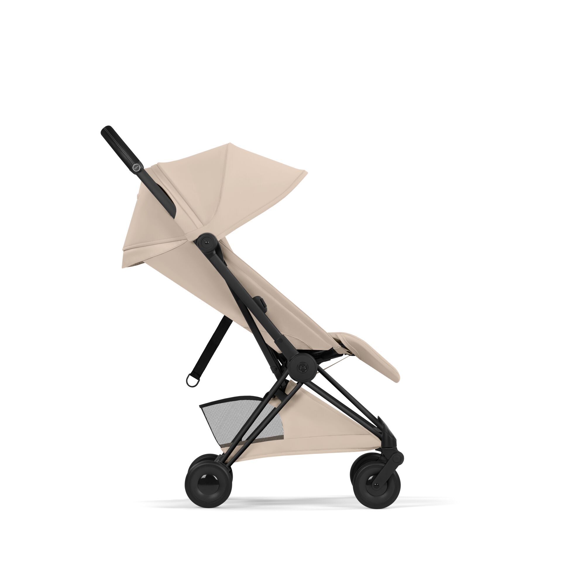 CYBEX Coya- Style Collection 2026, Cozy Beige Matt Black Frame