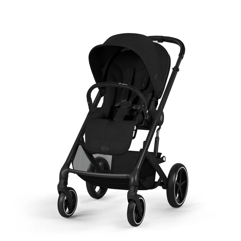 CYBEX NEW Balios S Lux se skládací korbičkou Fold Cot, Moon Black