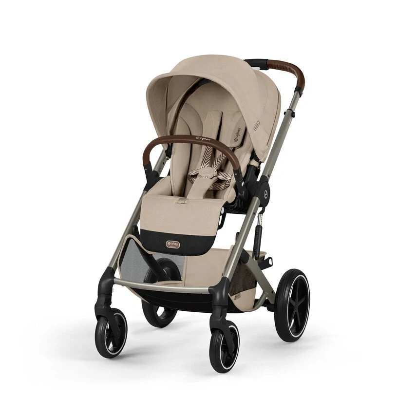 CYBEX NEW Balios S Lux se skládací korbičkou Fold Cot, Almond Beige