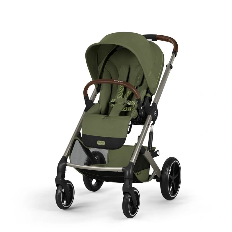 CYBEX NEW Balios S Lux se skládací korbičkou Fold Cot, Moss Green 