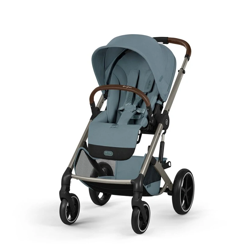 CYBEX NEW Balios S Lux se skládací korbičkou Fold Cot, Stormy Blue 