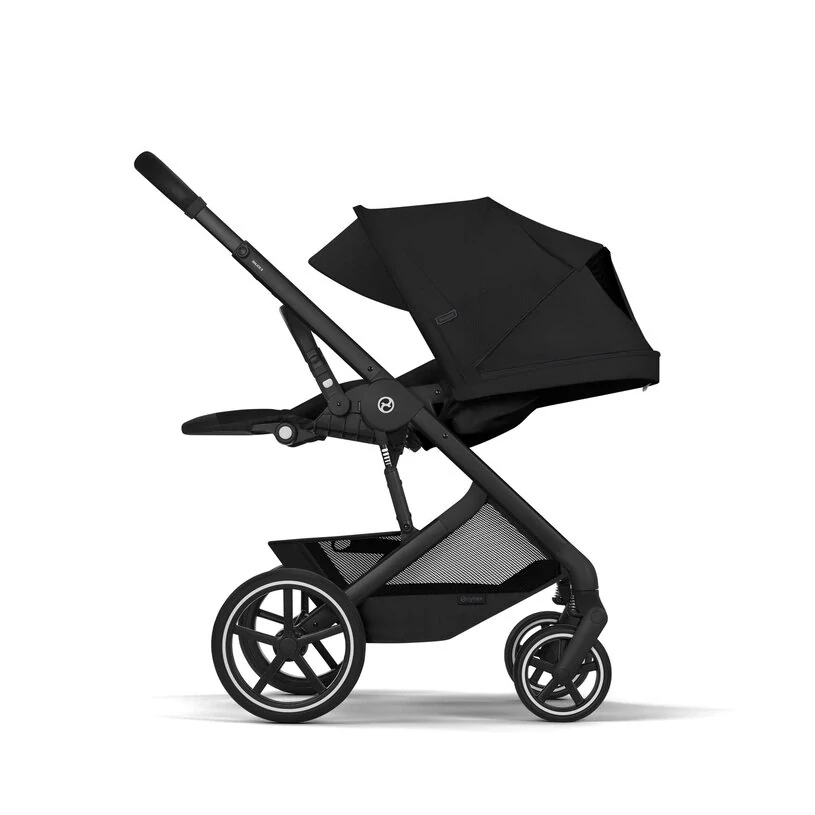 CYBEX NEW Balios S Lux s korbou Balios Cot S Lux, Moon Black