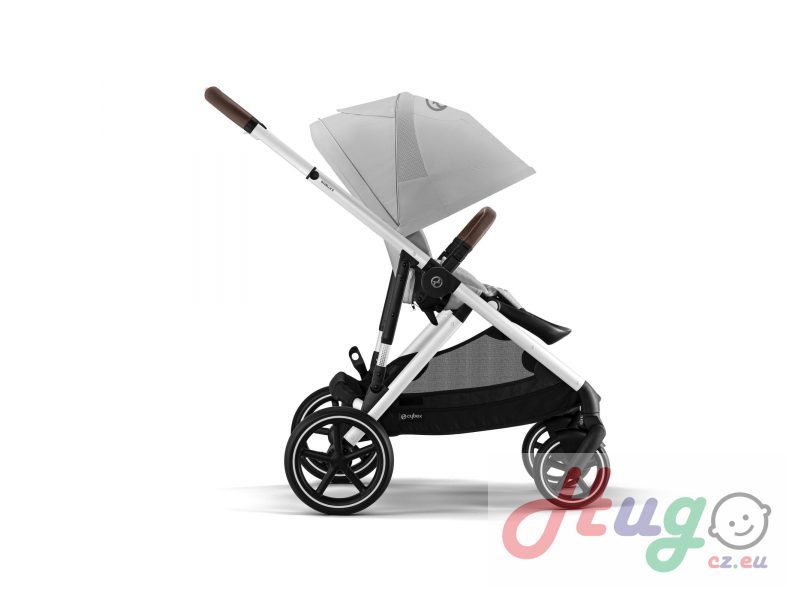 CYBEX Gazelle S SILVER,Lava Grey/Mid Grey