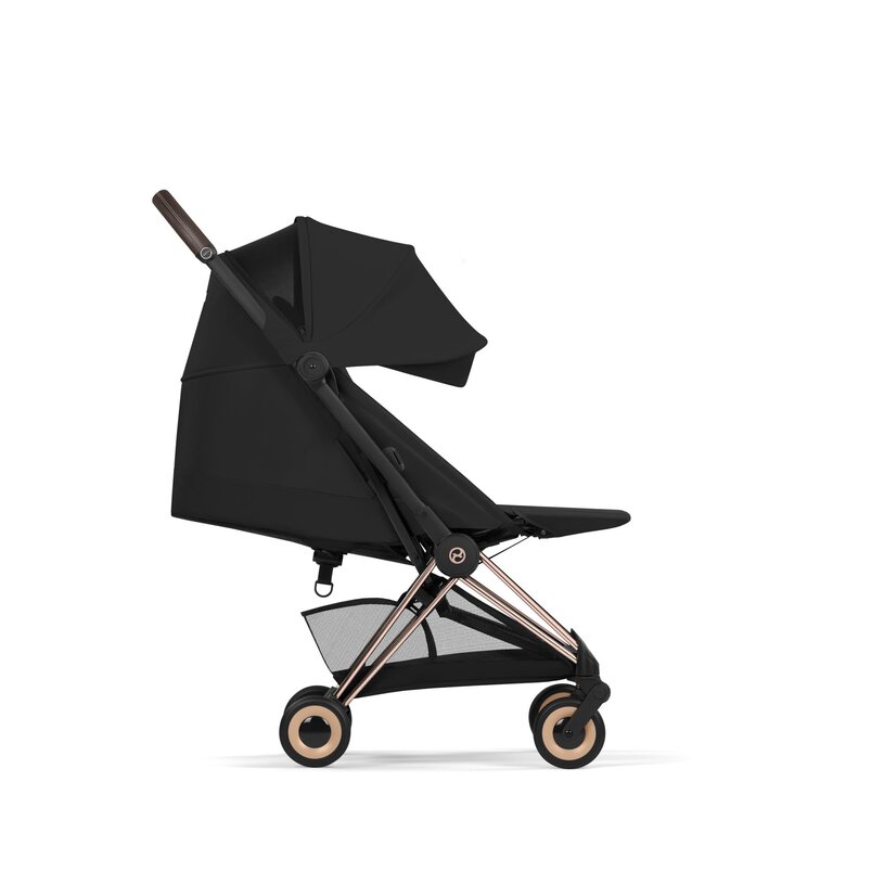  CYBEX Coya set s korbou  2026, Sepia Black Rosegold Frame