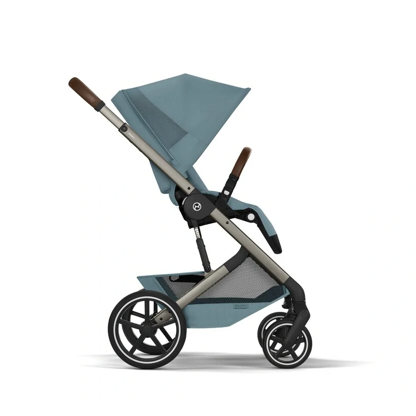 CYBEX NEW Balios S Lux se skládací korbičkou Fold Cot, Stormy Blue 