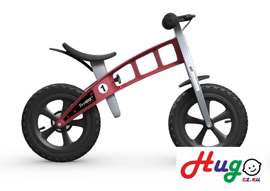 FirstBIKE Cross s brzdou, Red