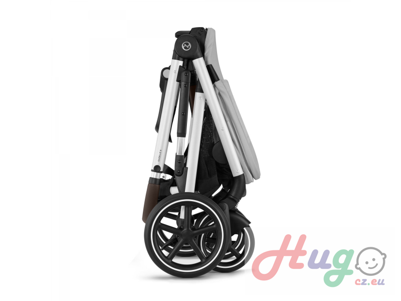 CYBEX Gazelle S SILVER,Lava Grey/Mid Grey
