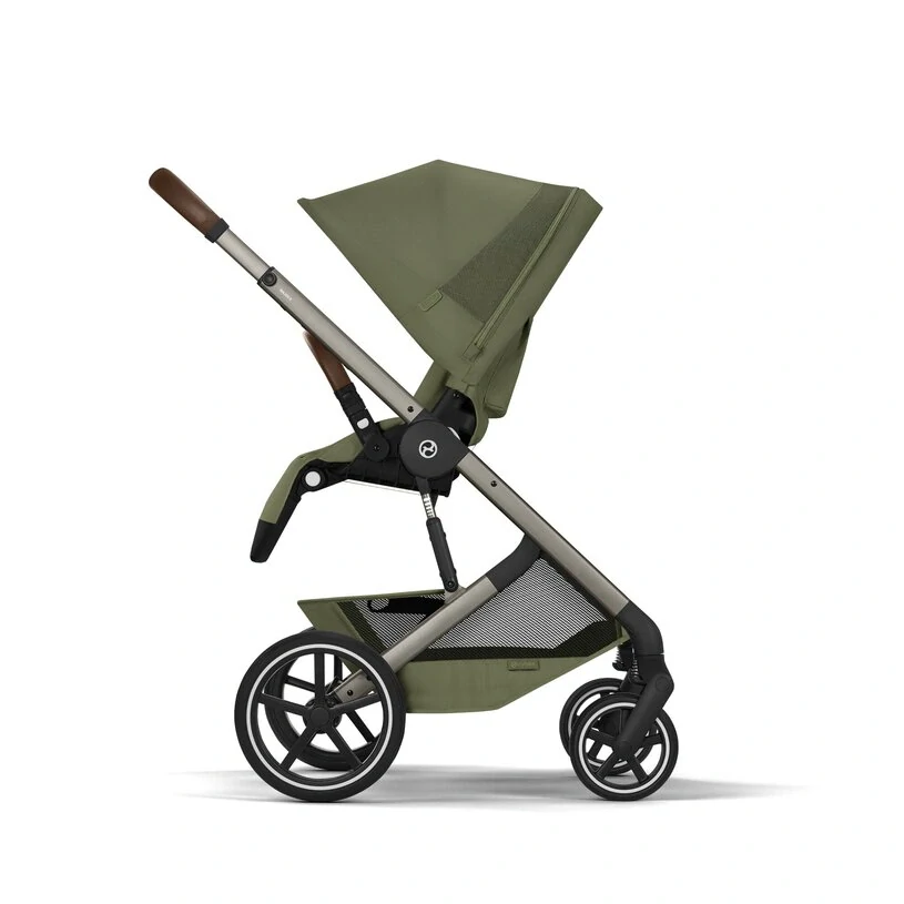 CYBEX NEW Balios S Lux se skládací korbičkou Fold Cot, Moss Green 