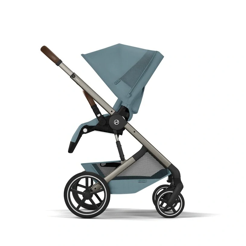 CYBEX NEW Balios S Lux se skládací korbičkou Fold Cot, Stormy Blue 