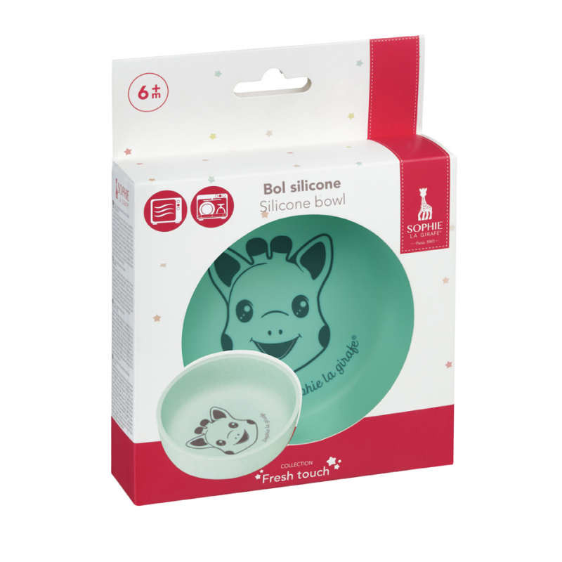 Vulli Silikonová miska žirafa Sophie