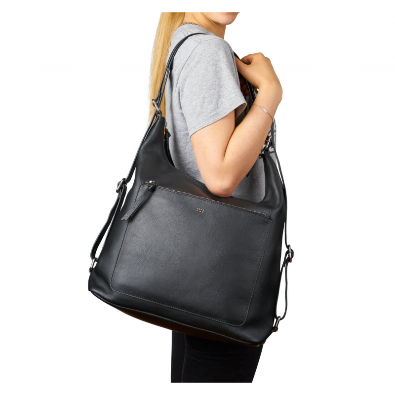 BabaBing Vivo Premium přebalovací taška /batoh, Black