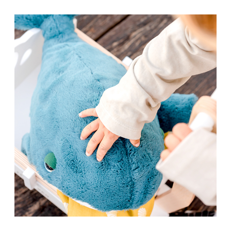 OB Designs Plyšová velryba 52 cm, Ocean