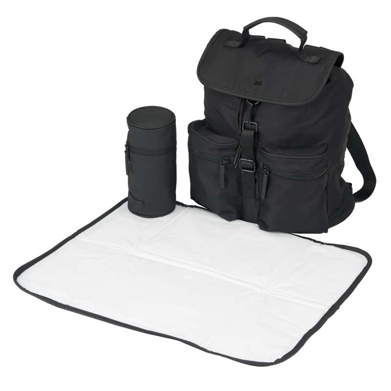 BabaBing Přebalovací batoh, Black (100% recyklovaný materiál)