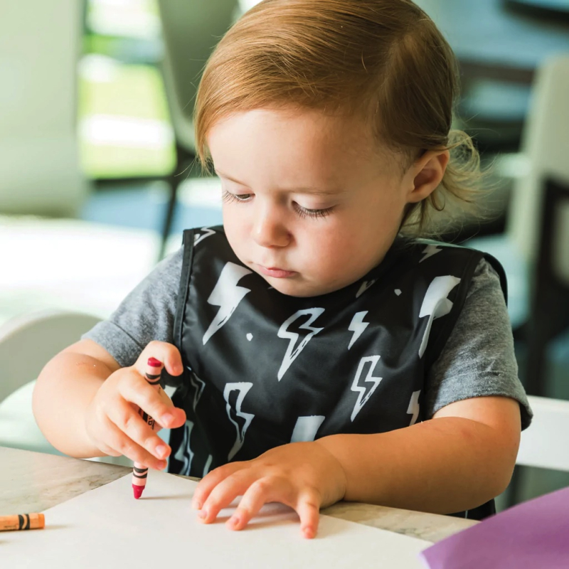 Tiny Twinkle Zástěrka s bryndákem, L - Lightning