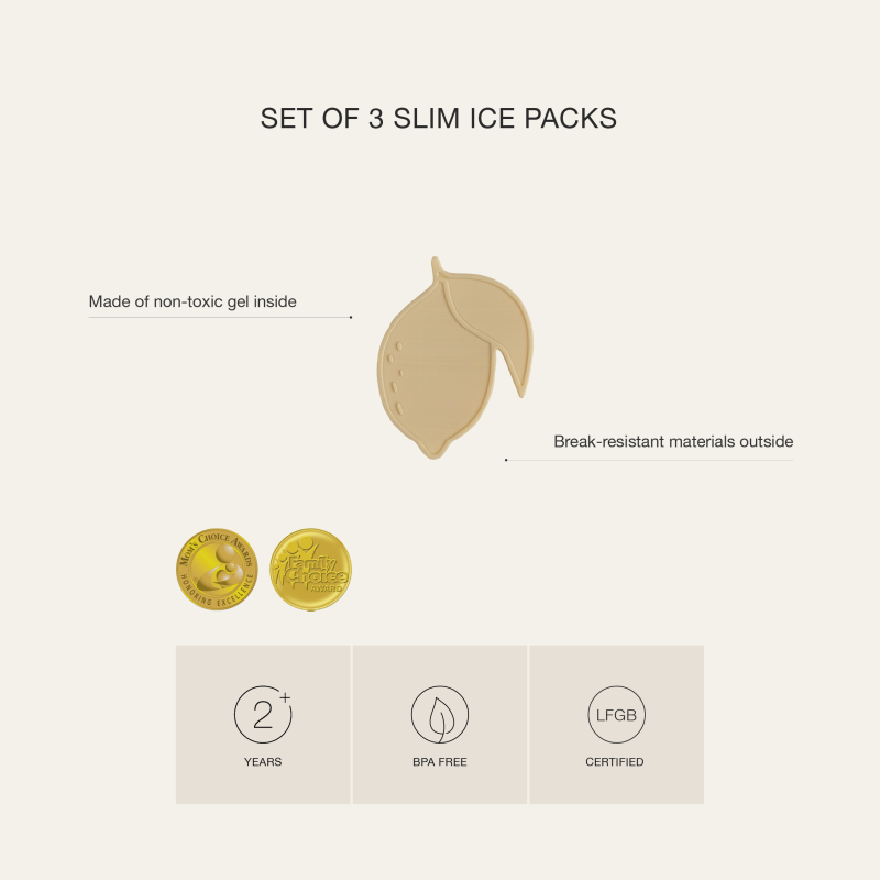 Citron Set 3ks chladicích vložek - Třešně