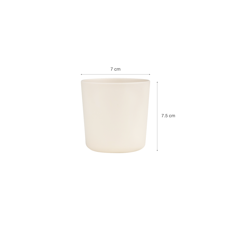 Citron Sada hrnečků z bio materiálu, 4ks - růžová / krémová