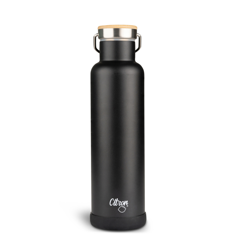 Citron Nerezová lahev na vodu 750 ml - Black