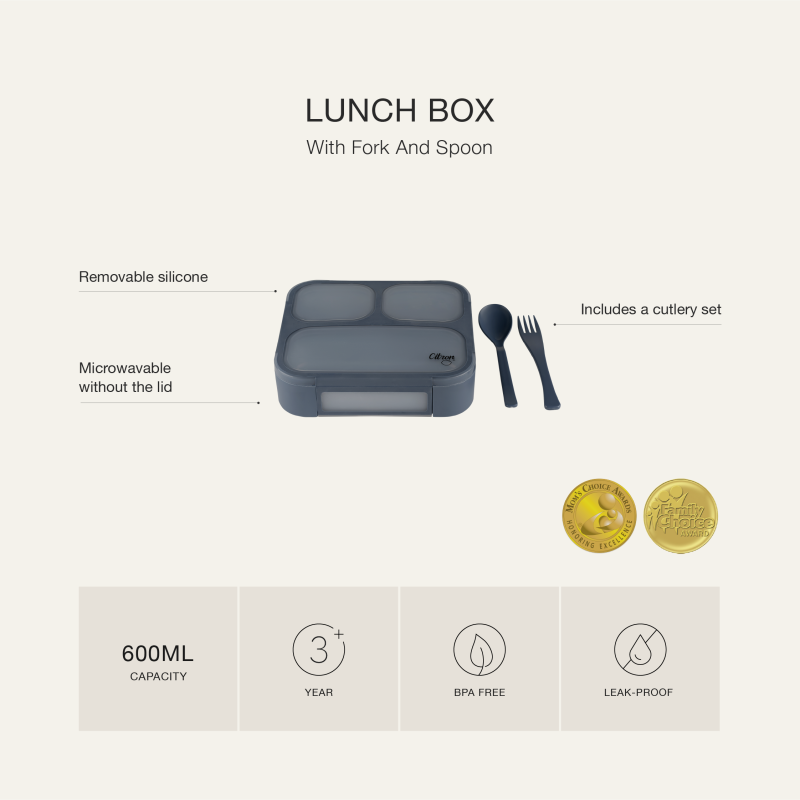 Citron Obědový box Petit Bento - Purple