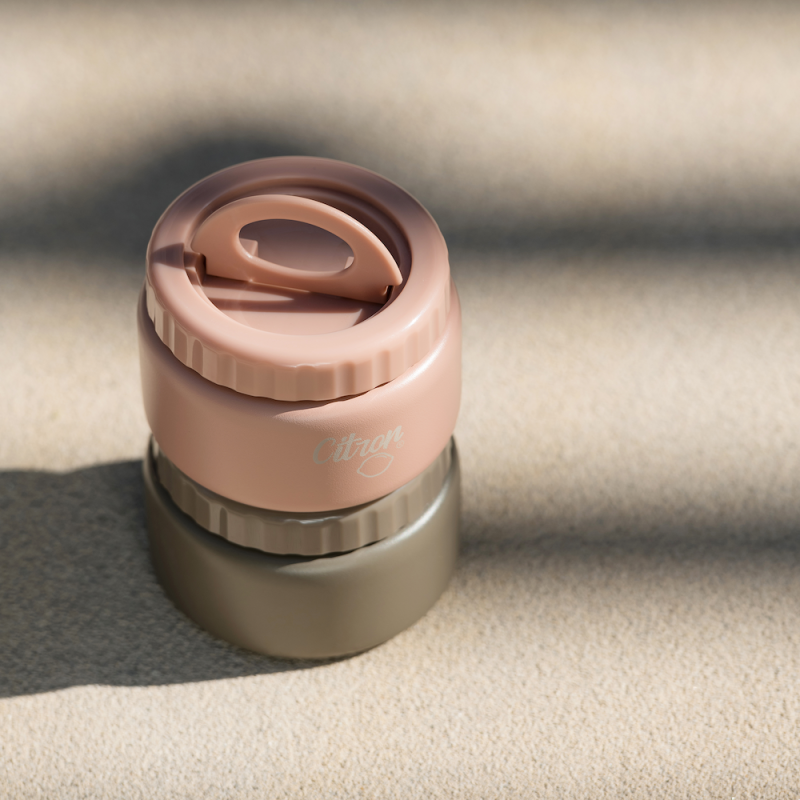Citron Nerezová nádoba na jídlo 250 ml - Blush Pink