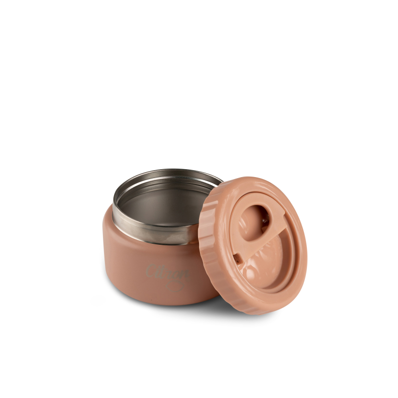 Citron Nerezová nádoba na jídlo 250 ml - Blush Pink