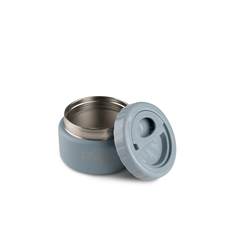 Citron Nerezová nádoba na jídlo 250 ml - Dusty Blue