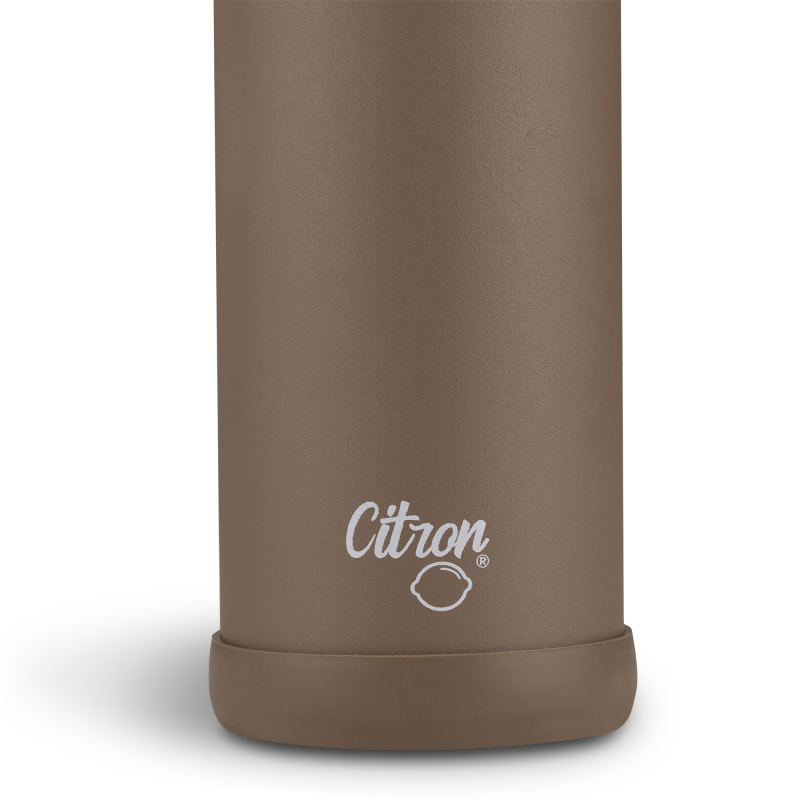 Citron Nerezová lahev na vodu 500 ml - Brown