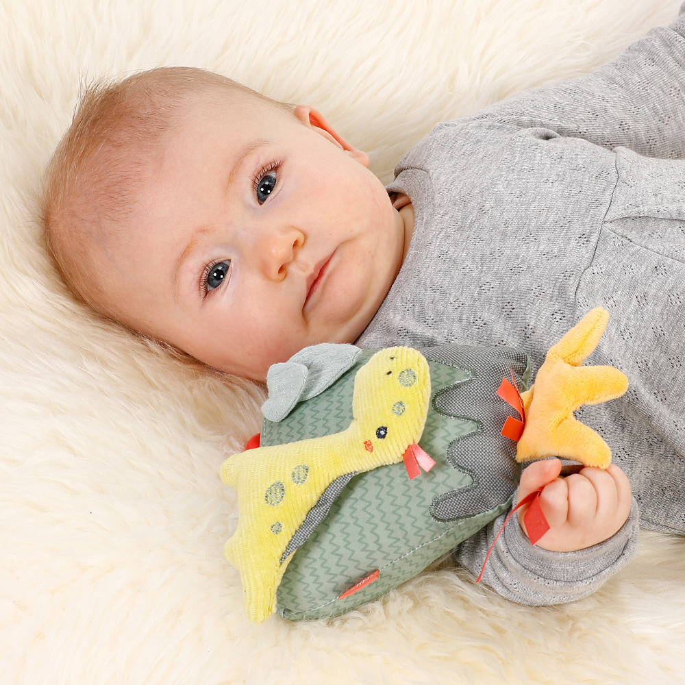 Hrací hračka sopka s dinosaurem, Happy Dino