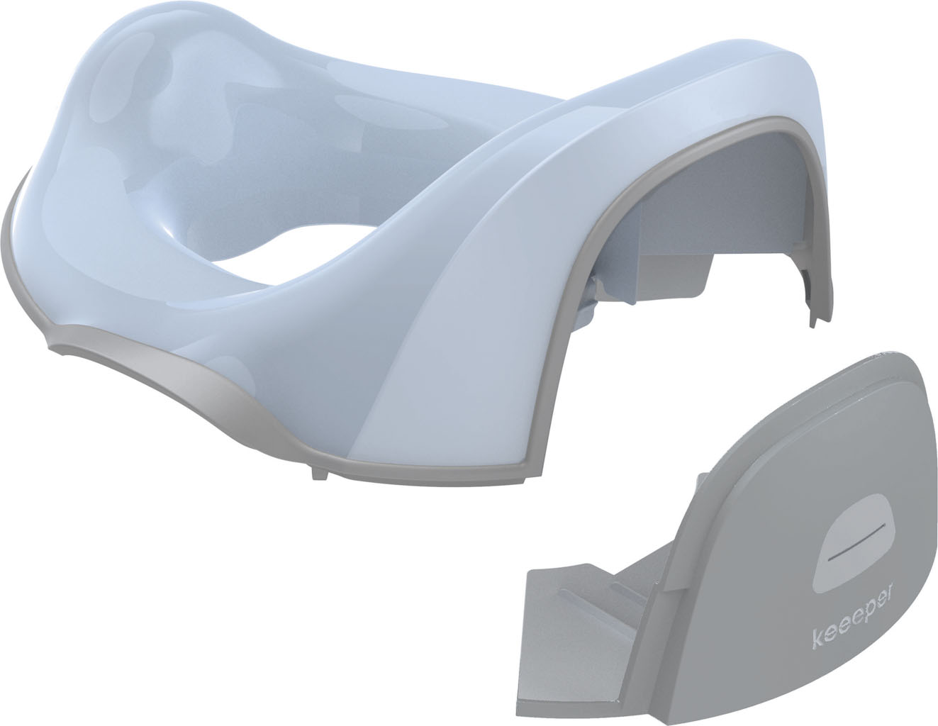 Dětský nočník  4v1 "Mickey", Modrá