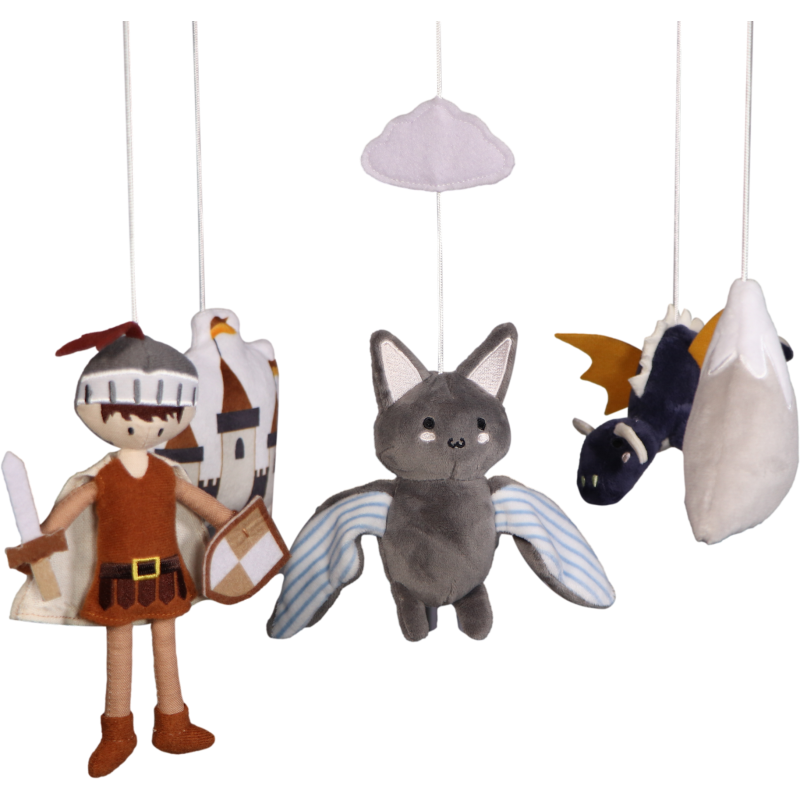 TRYCO Hudební kolotoč Fantasy - Rytíř