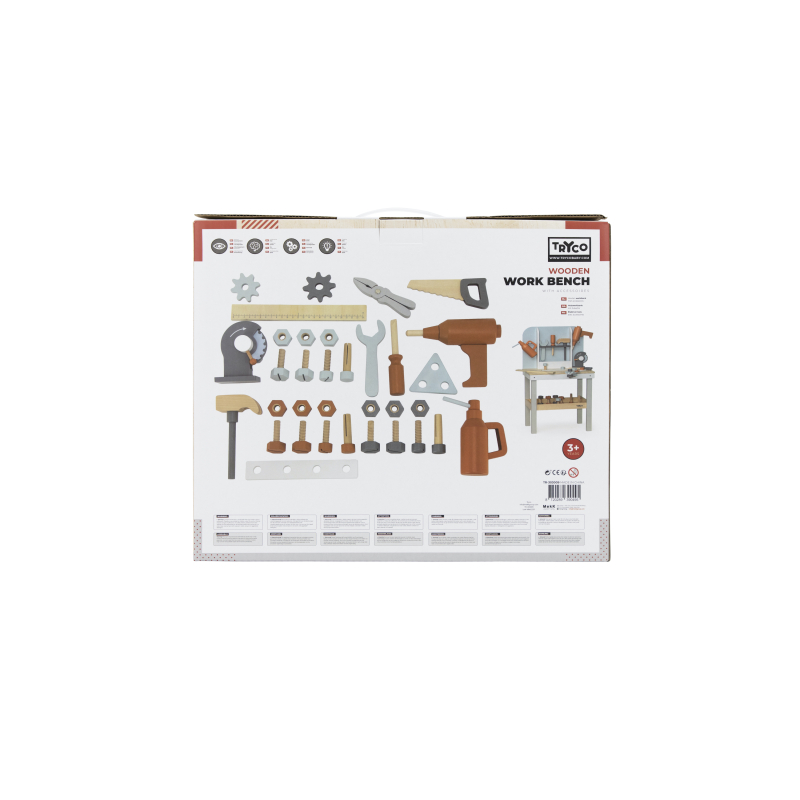 TRYCO Dřevěný pracovní ponk