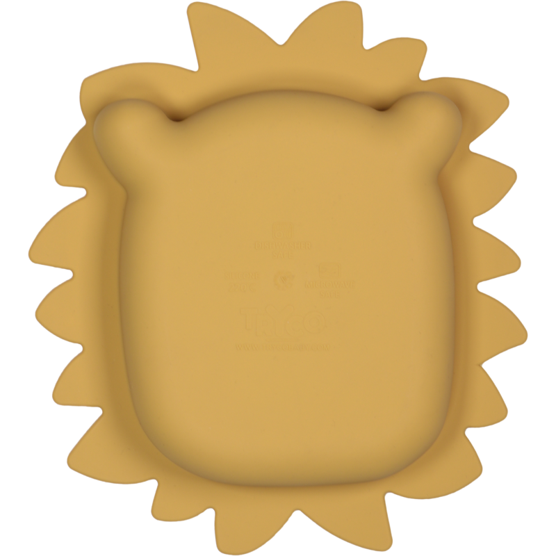 TRYCO Silikonový talířek Lion, Honey Gold