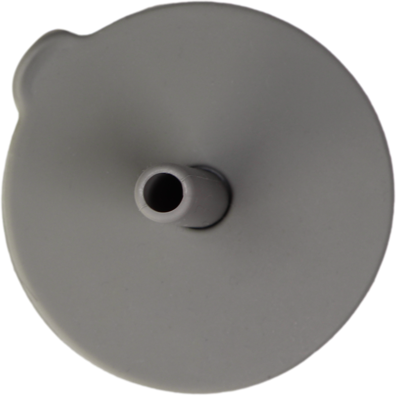 TRYCO Silikonový pohárek s brčkem, Olive Gray