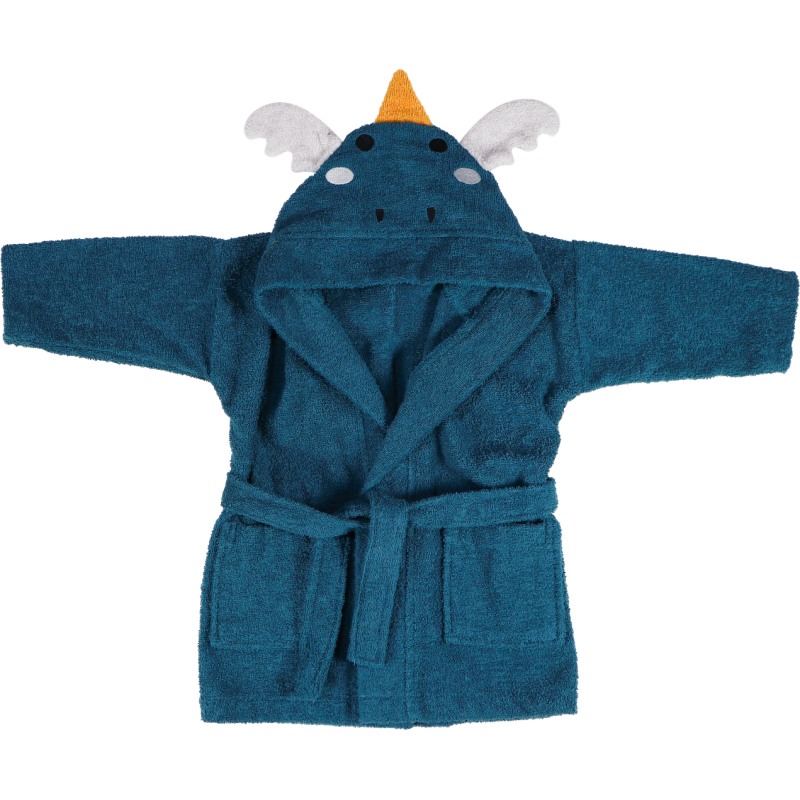 TRYCO Blush & Blossom Froté župan Drak Diego, vel. 1-2 roky