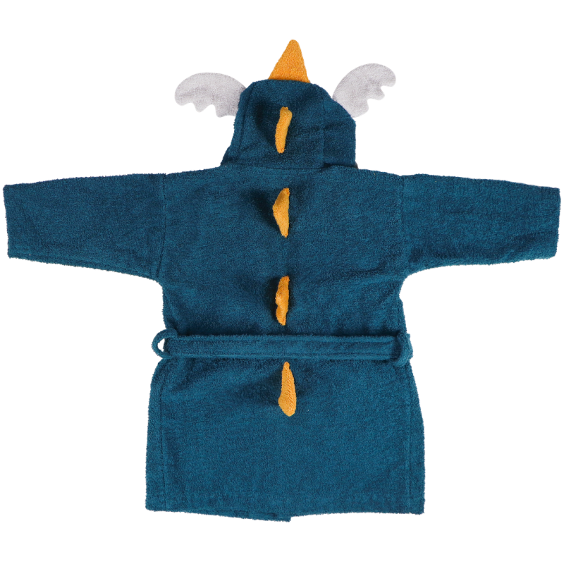 TRYCO Blush & Blossom Froté župan Drak Diego, vel. 1-2 roky