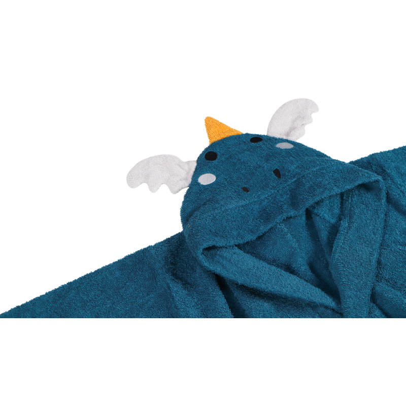 TRYCO Blush & Blossom Froté župan Drak Diego, vel. 1-2 roky