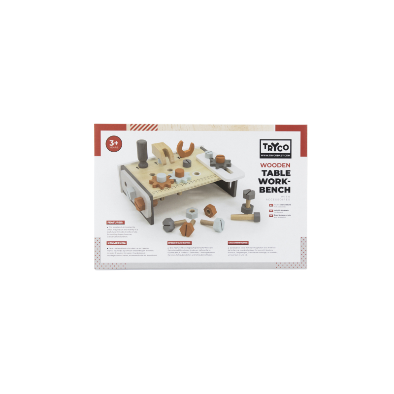 TRYCO Dřevěný stolní ponk