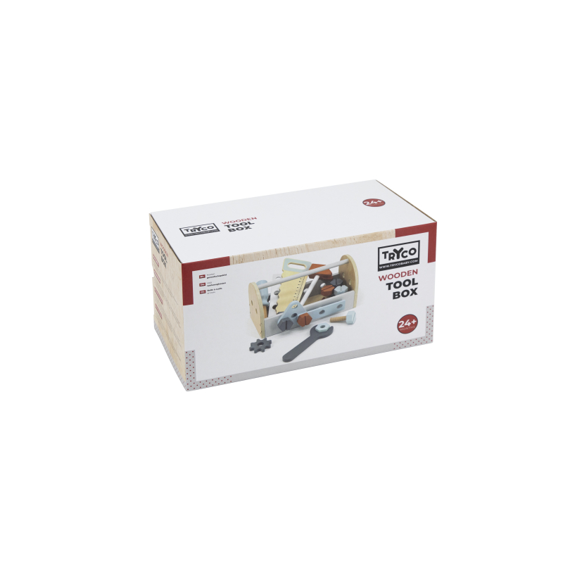 TRYCO Dřevěný box na nářadí