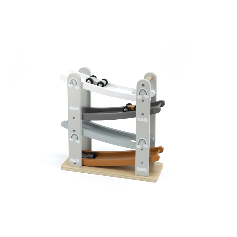 TRYCO Dřevěná Zigzag závodní dráha