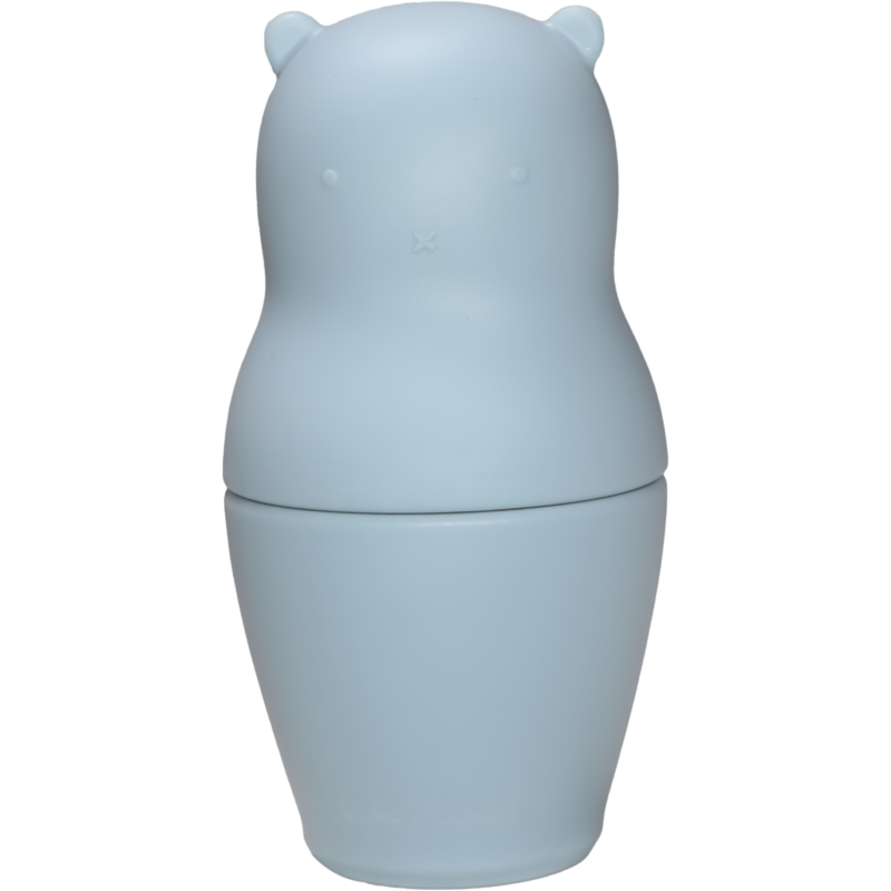 Label Label Silikonová matrioška Medvídek, Blue