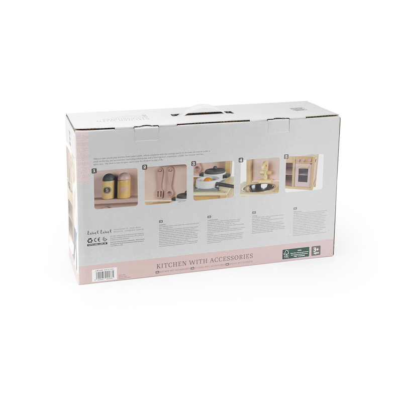 Label Label Kuchyňka, růžová