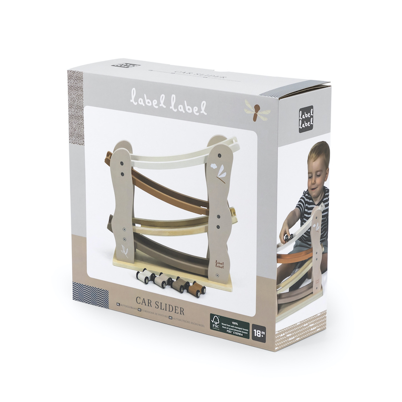 Label Label Dráha pro auta, Nougat