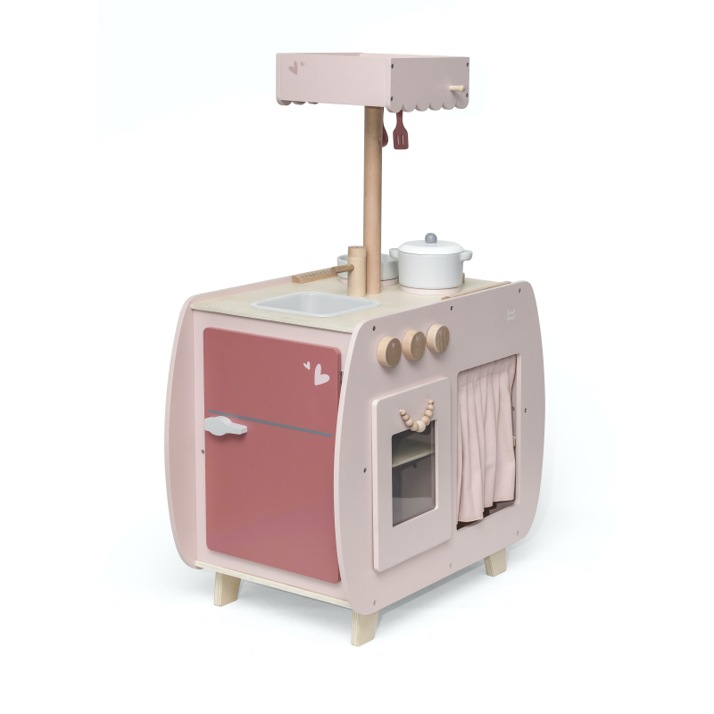 Label Label Kuchyňka Bistro, růžová