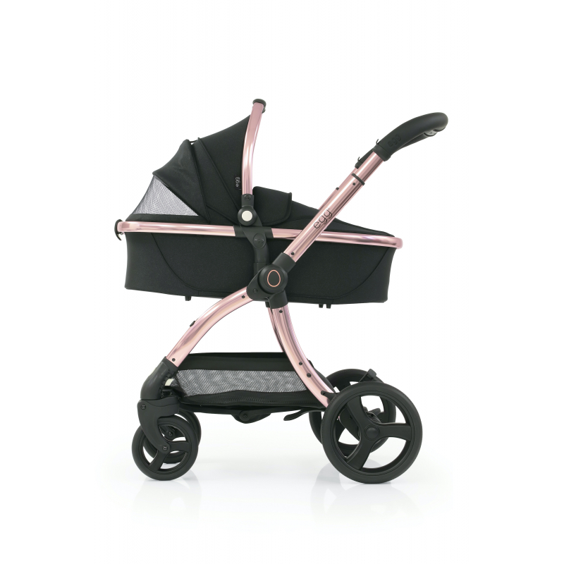 BabyStyle Egg2 hluboká korba, DIAMOND BLACK / Rose gold 2022 - Speciální Edice
