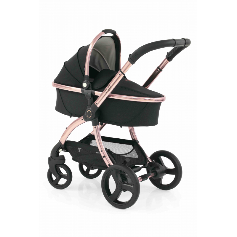 BabyStyle Egg2 hluboká korba, DIAMOND BLACK / Rose gold 2022 - Speciální Edice